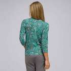 3/4 Sleeve Crew Neck Cardigan, , small