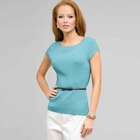 Boat Neck Knit with Belt, , small