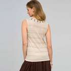 Beaded Scoop Neck Tank, , small