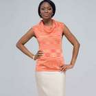 Sleeveless Cowl Neck Knit., , small